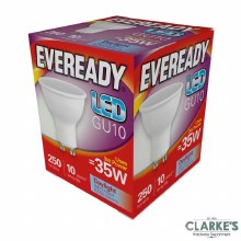 Picture of Eveready LED 3W (35W) GU10 Spot Daylight Light Bulb